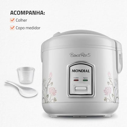 Imagem de Panela De Arroz Bianca Rice 5 MondiaL 400W - NPE-05-5X