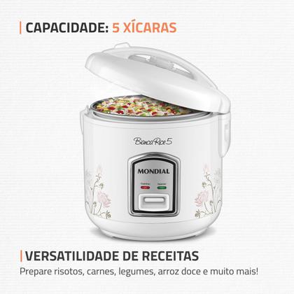 Imagem de Panela De Arroz Bianca Rice 5 MondiaL 400W - NPE-05-5X