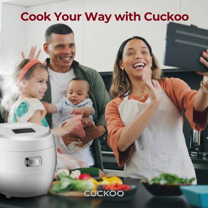 Imagem de Panela de Arroz Cuckoo CR-1020F - 2,5L (10 xícaras) / 5L (20 xícaras) - Branca