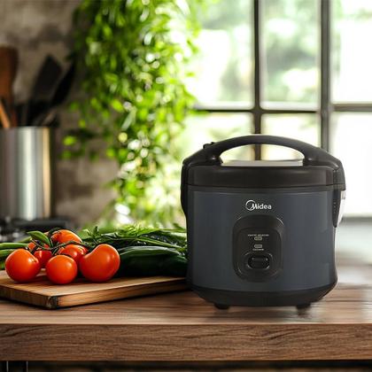 Imagem de Panela De Arroz Elétrica 3l Preta Midea Cor Preto