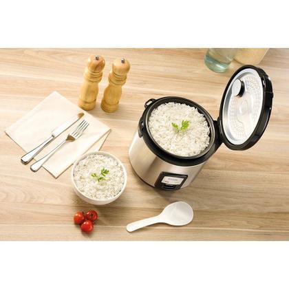 Imagem de Panela de Arroz Elétrica 5 Xícaras 1 Litro 400W Aquece e Cozinha PAR1001 Elgin