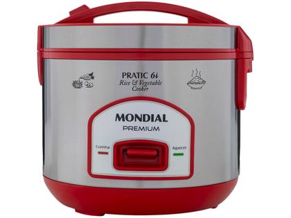 Imagem de Panela de Arroz Elétrica 6 Xícaras Mondial Premium PE-45-6X