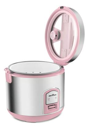 Imagem de Panela De Arroz Elétrica Britânia Rosa 10 Xícaras Rosa-claro 50