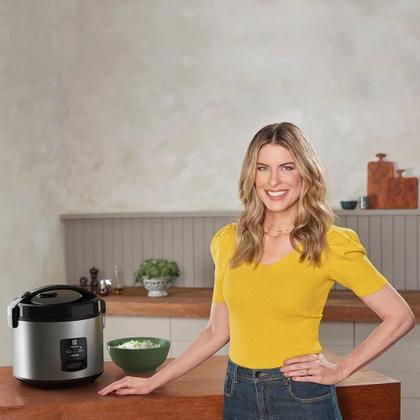 Imagem de Panela de Arroz Elétrica Electrolux 3,5L cor Inox Efficient por Rita Lobo ERC20
