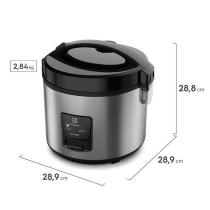 Imagem de Panela De Arroz Elétrica Electrolux 3,5L Erc20 Inox - 220V