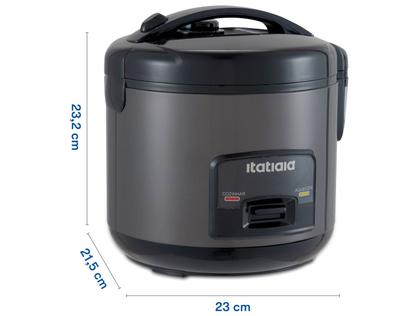 Imagem de Panela de Arroz Eletrica Itatiaia 1L 5xic Preto 127V