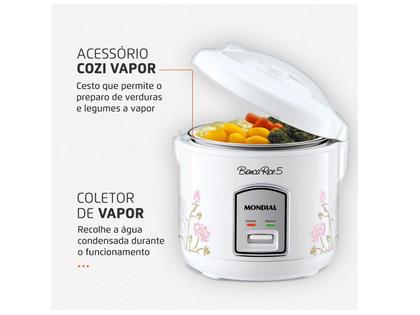 Imagem de Panela de Arroz Elétrica Mondial Bianca Rice