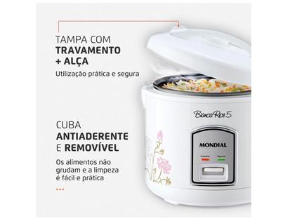 Imagem de Panela de Arroz Elétrica Mondial Bianca Rice