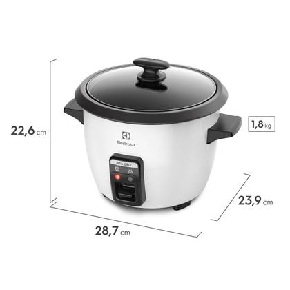 Imagem de Panela de Arroz Elétrica RCB50 7 Xícaras 1,3 Litros Electrolux