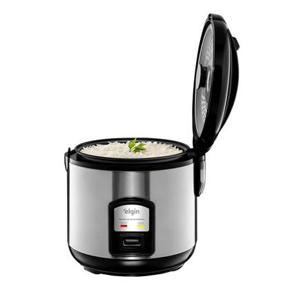 Imagem de Panela de Arroz Elgin PAR20 5 Xícaras 1L 220V Inox 400W