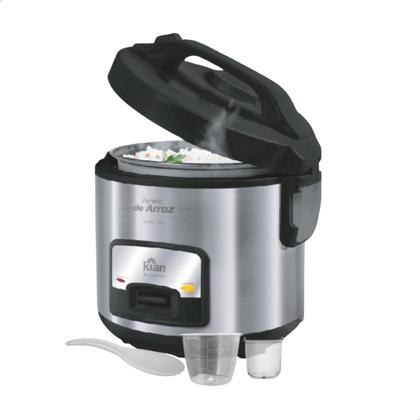 Imagem de Panela de Arroz Inox Elétrica Kian 5 Xícaras Função Aquecer