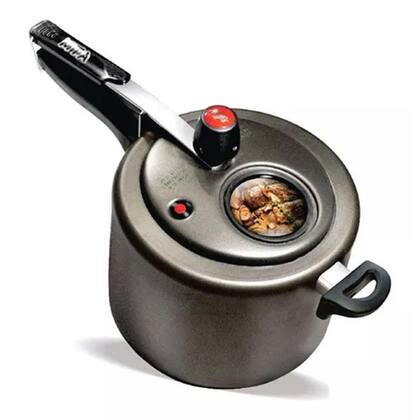 Imagem de Panela de Pressão 4.5L com Visor 6002 Grafite - MTA