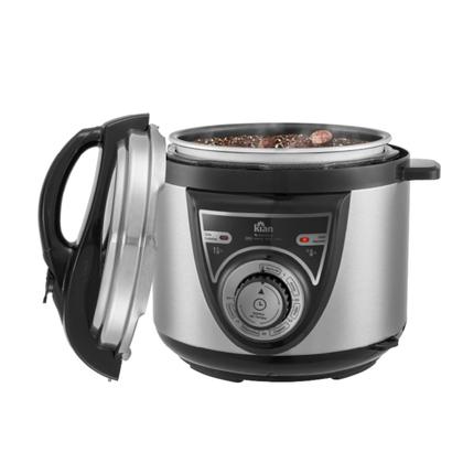 Imagem de Panela de Pressão 4 Litros Mecânica Aço Inox Antiaderente 800w Função Aquecer Kian