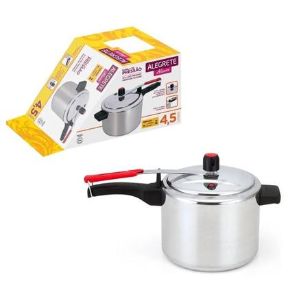 Imagem de Panela De Pressão 4,5 Lts Alumine Polida Alegrete