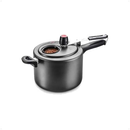 Imagem de Panela De Pressão 4,5L Antiaderente Grafite Com Visor de Vidro Antiaderente MTA - 6000