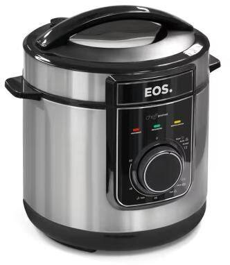 Imagem de Panela de Pressão 5L Ultra Turbo EOS 900W com Timer em Inox 220V