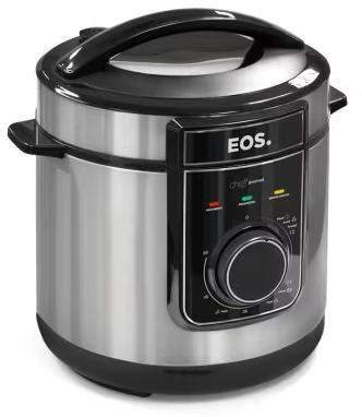 Imagem de Panela de Pressão 5L Ultra Turbo EOS 900W com Timer em Inox 220V