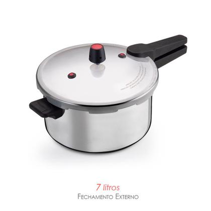 Imagem de Panela de Pressão 7 Litros Fechamento Externo Imetro