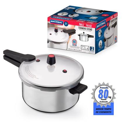 Imagem de Panela de Pressão 7 Litros Fechamento Externo Imetro