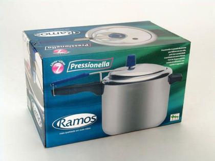 Imagem de Panela de Pressão Alumínio 7 Litros - Alumínio Ramos Pressionella 317
