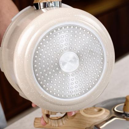 Imagem de Panela De Pressão Brinox Ceramic Life Pressure Indução 4,2L Areia
