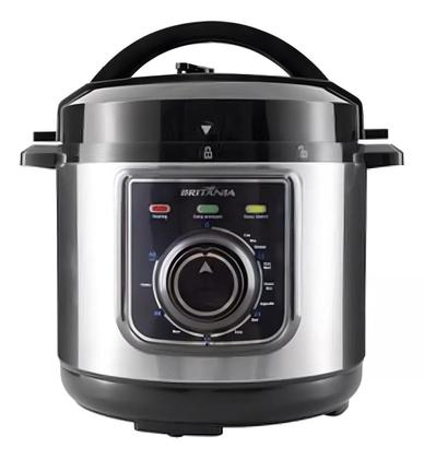 Imagem de Panela de Pressão Britânia Multifuncional 3L BPP01PI 127V