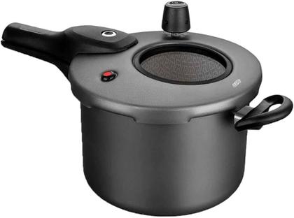 Imagem de Panela de pressão com visor fechamento externo 4,5L Cereja OU Grafite