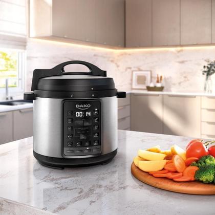 Imagem de Panela De Pressão Dako 1000w 6l Multifunções Preto 110V
