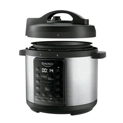Imagem de Panela De Pressão Dako 1000w 6l Multifunções Preto 110V