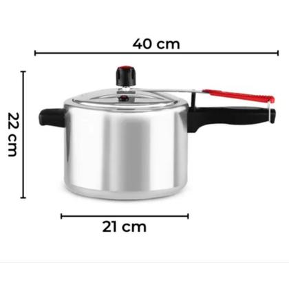 Imagem de Panela De Pressão De Alumínio Polida Classic 4,5 Litros