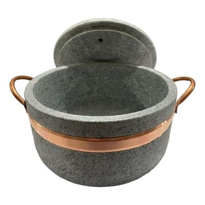 Imagem de Panela De Pressão De Pedra Sabão 4 Litros