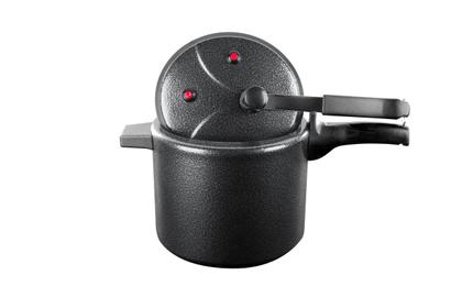 Imagem de Panela De Pressão Dona Ada By Patolux Craquelado Preto 4,5L