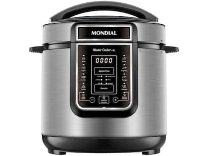Panela de Pressão Elétrica 6L Mondial Digital Master Cooker PE-60-6L-I