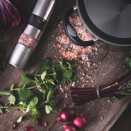 Imagem de Panela De Pressão Elétrica Digital Epp60di 220v Eos Com Moedor Sal E Pimenta Duplo Tramontina 220v