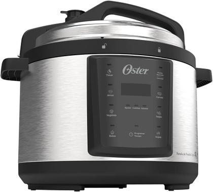 Imagem de Panela de Pressão Elétrica Digital Opan920 Oster 5L 9 Sistemas Inox