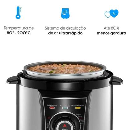Imagem de Panela de Pressão Elétrica Elgin 4 Litros PPR1002 220V
