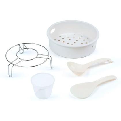 Imagem de Panela de Pressão Elétrica MasterSteam Midea Preta e Inox - PPG70S