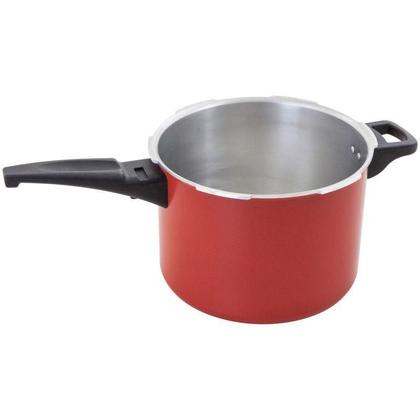 Imagem de Panela De Pressão Fechamento Externo 6 L Vermelha Fortaleza