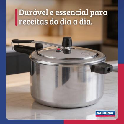 Imagem de Panela de Pressão Fechamento Interno 4,5L Polido Nacional