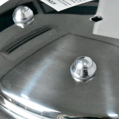 Imagem de Panela de Pressão Indução Antiaderente Revestimento Cerâmico 4,2L Lecce Vista Home