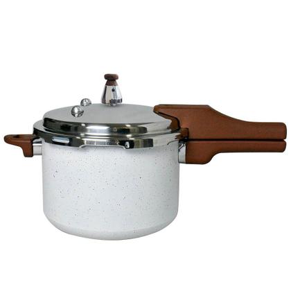 Imagem de Panela de Pressão Indução Antiaderente Revestimento Cerâmico 4,2L Lecce Vista Home