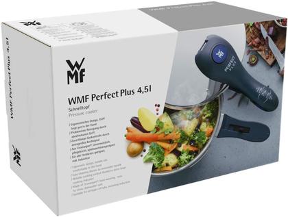 Imagem de Panela De Pressão Perfect Plus Em Aço Inox 4,5L Indução Wmf
