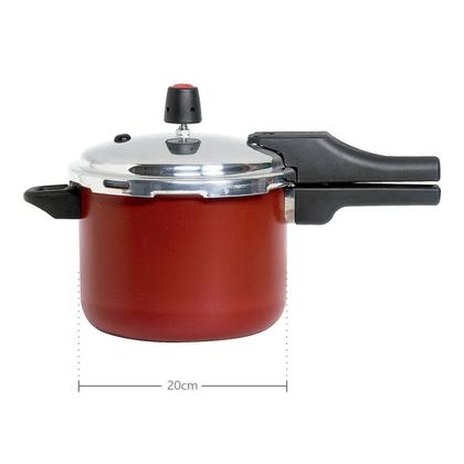 Imagem de Panela de Pressão Quartzo 4,5 Litros Multiflon - Vermelho