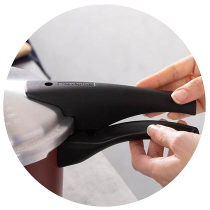 Imagem de Panela De Pressão Tramontina 6 Litros Vancouver Effect Fechamento Externo Antiaderente