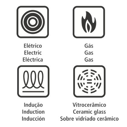 Imagem de Panela de Pressão Tramontina Cerâmica Torino 4,5 L Fundo de Indução - Verde Petróleo