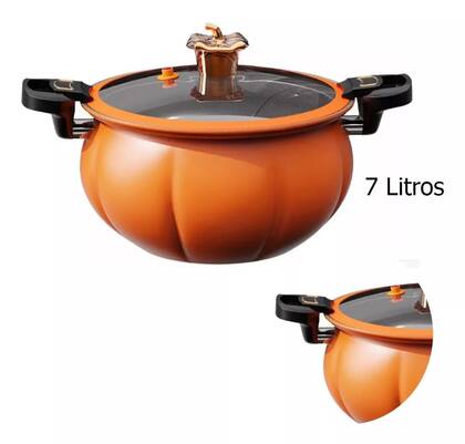 Imagem de Panela de Sopa Nova Tipo Casa, Multifuncional, Antiaderente, Fogão a Gás, Universal, 7L