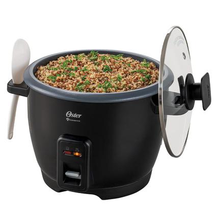 Imagem de Panela Elétrica de Arroz DiamondTech Oster Black 1,2L