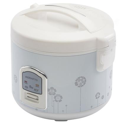 Imagem de Panela Elétrica de Arroz e Legumes 10 Xícaras Antiaderente 110V 127V Riso 10X Agratto Pa10x-01
