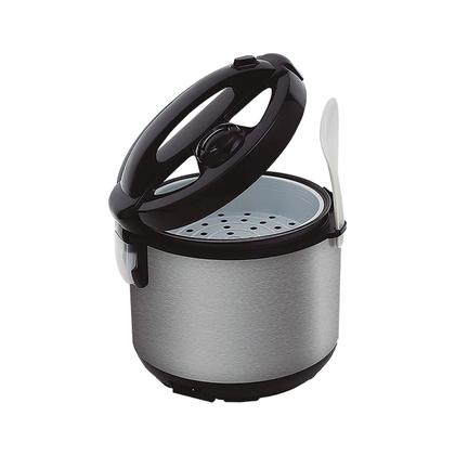 Imagem de Panela Elétrica de Arroz e Legumes 6 Xícaras 110V Antiaderente 400W Arrozeira Inox Agratto 127V