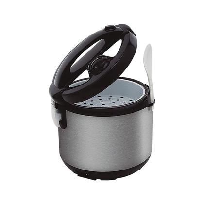 Imagem de Panela Elétrica de Arroz e Legumes 6 Xícaras 110V Antiaderente 400W Arrozeira Inox Agratto 127V